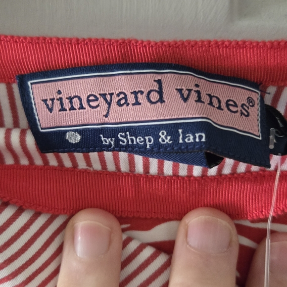 NWT Vineyard Vines Button Wrap Reversible Short Skirt, Size 6 - Picture 6 of 13